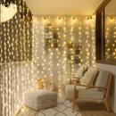 Cortina de LED Decorativa com Controle – Ilumine Seus Momentos com Estilo!