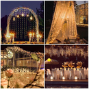 Cortina de LED Decorativa com Controle – Ilumine Seus Momentos com Estilo!