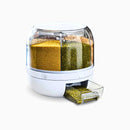 Organizador de Grãos Giratório com 6 Divisórias