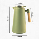 Garrafa Térmica Cabo Madeira com Display Digital