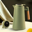 Garrafa Térmica Cabo Madeira com Display Digital