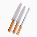 Kit de Facas com Chaira Profissional – Precisão e Durabilidade na Sua Cozinha