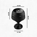 Mini Câmera A9 Wi-Fi Full HD – Segurança Discreta, Imagens Nítidas e Controle Total