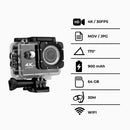 Câmera Action Pro 4K Ultra HD – Registre Cada Aventura com Máxima Qualidade