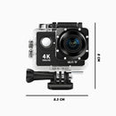Câmera Action Pro 4K Ultra HD – Registre Cada Aventura com Máxima Qualidade