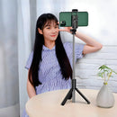 Tripé Selfie Stick 360° com Controle Bluetooth