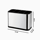 Escorredor Porta-Talheres Inox Besto – Organização e Estilo na Sua Cozinha