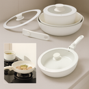 Jogo de Panelas de Cerâmica Antiaderente com Cabos Removíveis – Saúde, Praticidade e Elegância na Cozinha