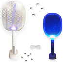 Raquete Elétrica Mata Insetos Recarregável – Praticidade, Segurança e Eficiência!