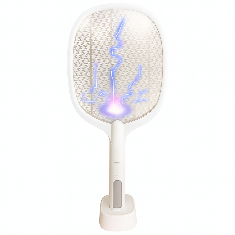 Raquete Elétrica Mata Insetos Recarregável – Praticidade, Segurança e Eficiência!